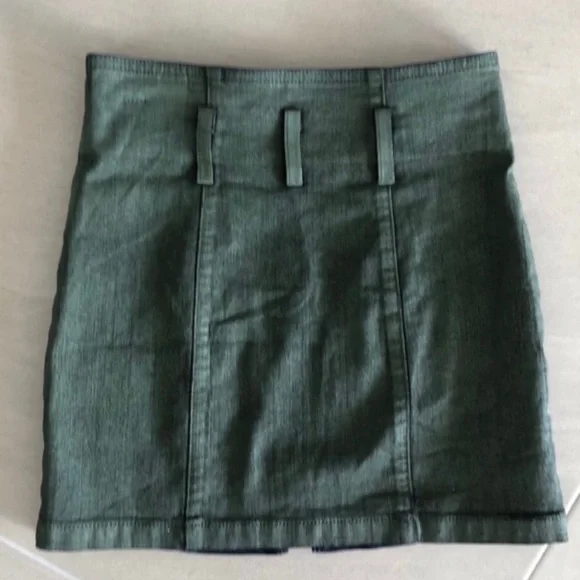 Carmar Coated full front zip mini skirt - Picture 4 of 6